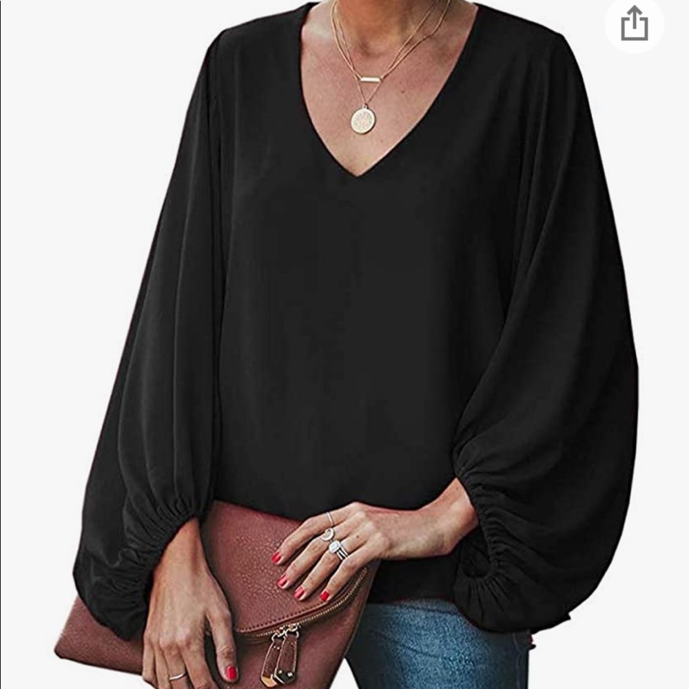 NWT BLACK TUNIC